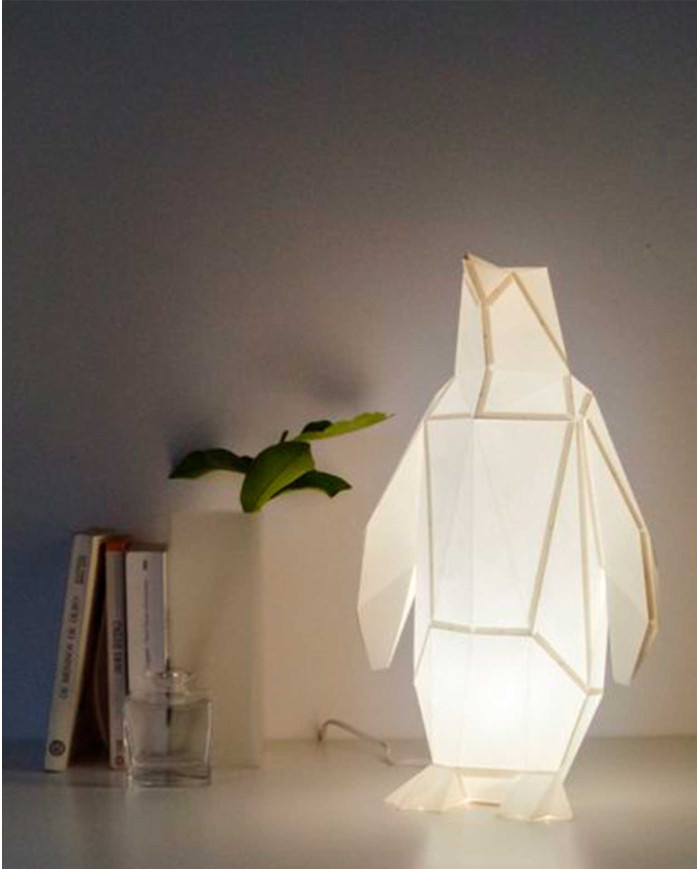 Papier-Lampen DIY-Set SMALL PENGUIN