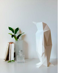 Paper lamp DIY set SMALL PENGUIN