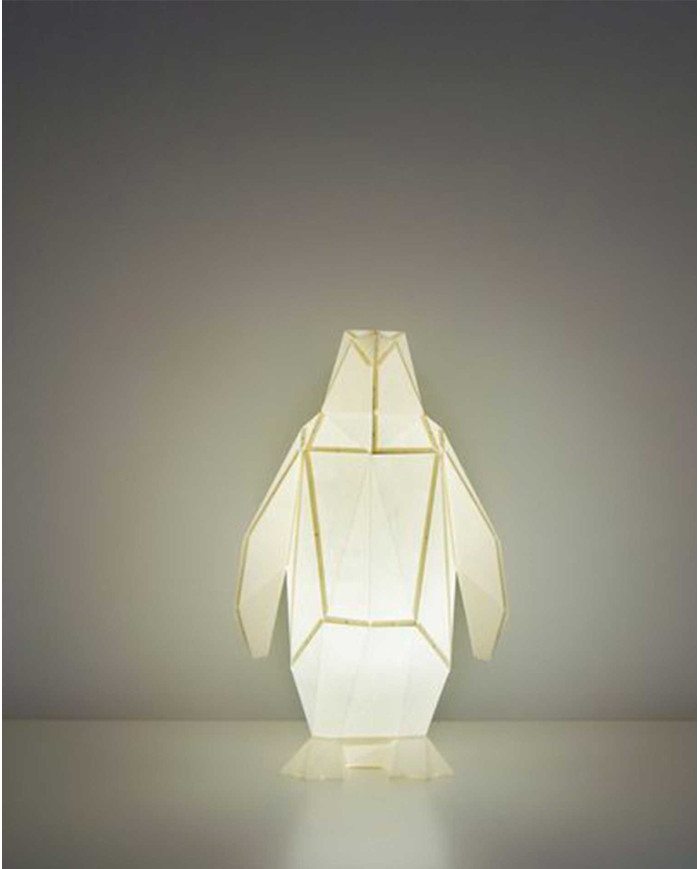 Papier-Lampen DIY-Set SMALL PENGUIN