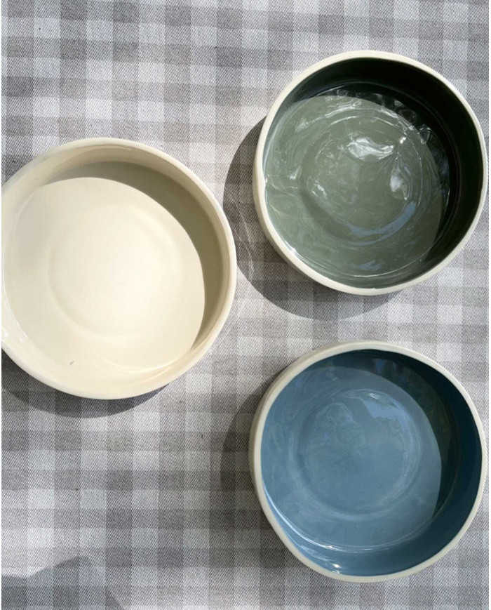 Schüssel blau