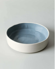 Schüssel blau