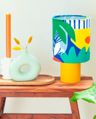 Lampshade NAVY BLUE GARDEN