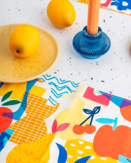 Placemat 2 pieces CANDY PEARS