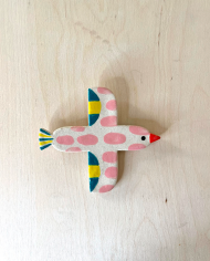 Ceramic bird PINK