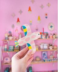 Ceramic bird PINK