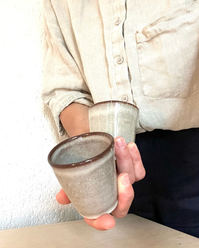 Espresso Becher 2er Set BREEZY GREY