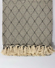 Blanket CALÇADA made of pure cotton
