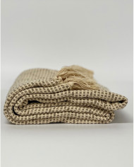 Blanket CALÇADA  made of pure cotton