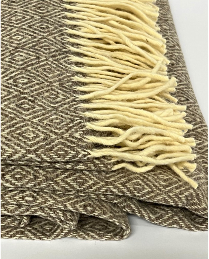 Wool blanket DIAMANTE