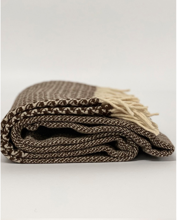 Wool blanket NUVEM ANDORINHA