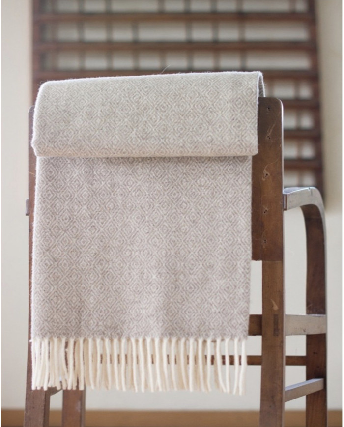 Wool blanket DIAMANTE