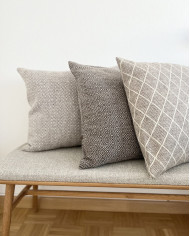 Cushion cover CALÇADA made from pure new wool