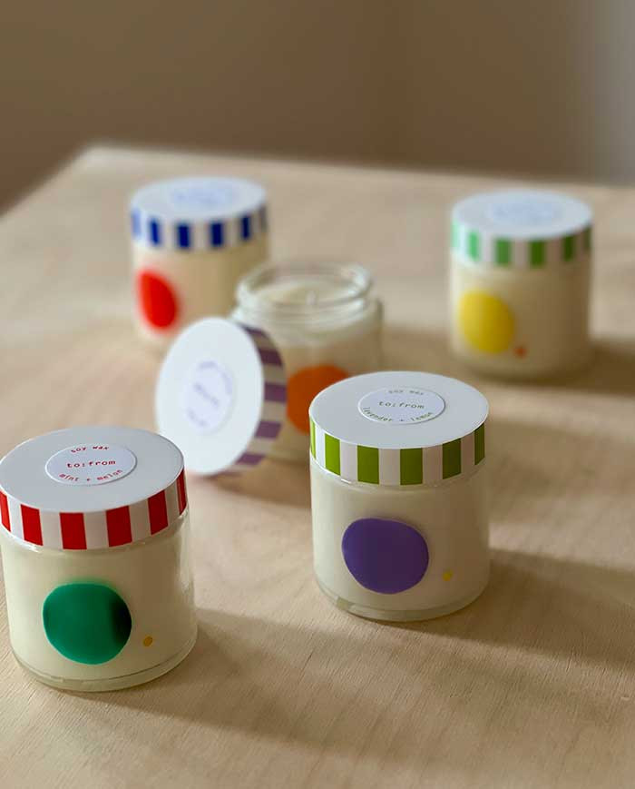 Scented Candle GRAPEFRUIT-THYME