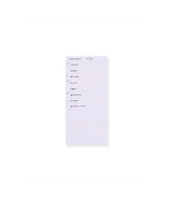 Notepad SMALL CHECKLIST