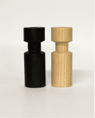 Kerzenständer CYLINDER aus Kastanienholz