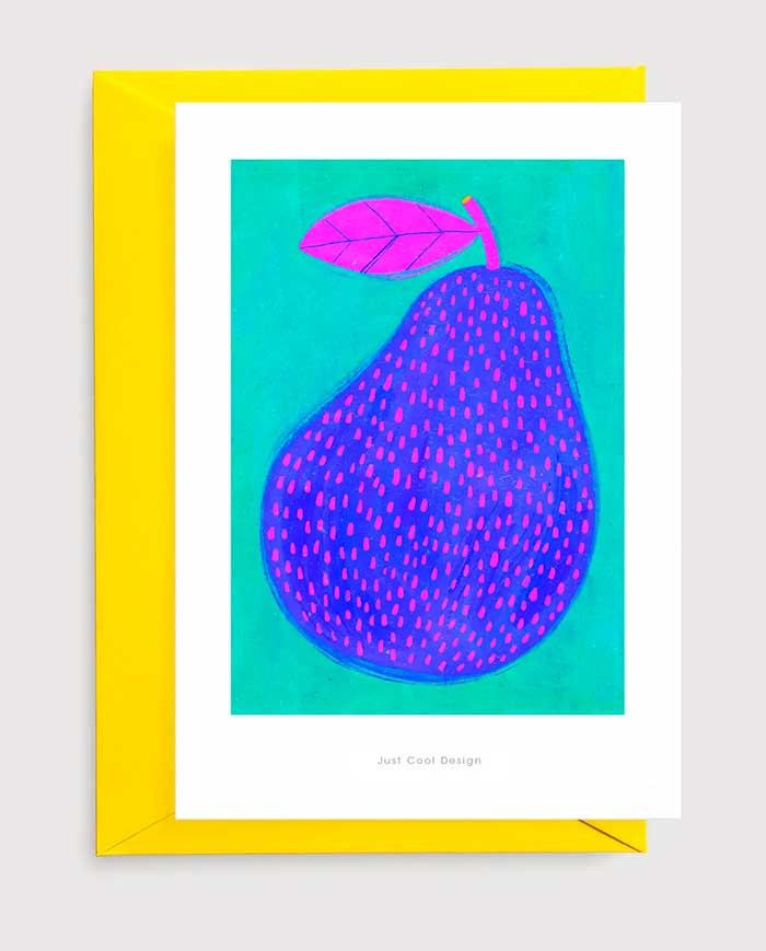 Karte BLUE PEAR