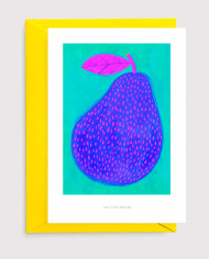 Card BLUE PEAR