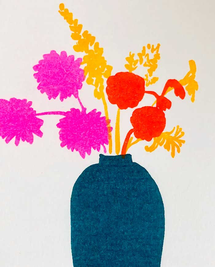 Card BIRTHDAY FLOWER