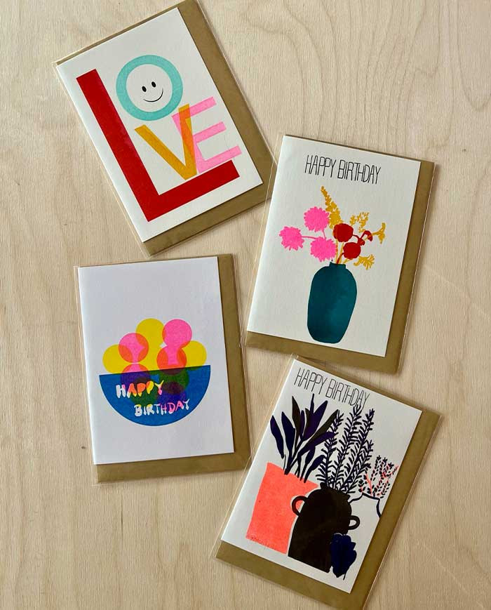 Card BIRTHDAY FLOWER