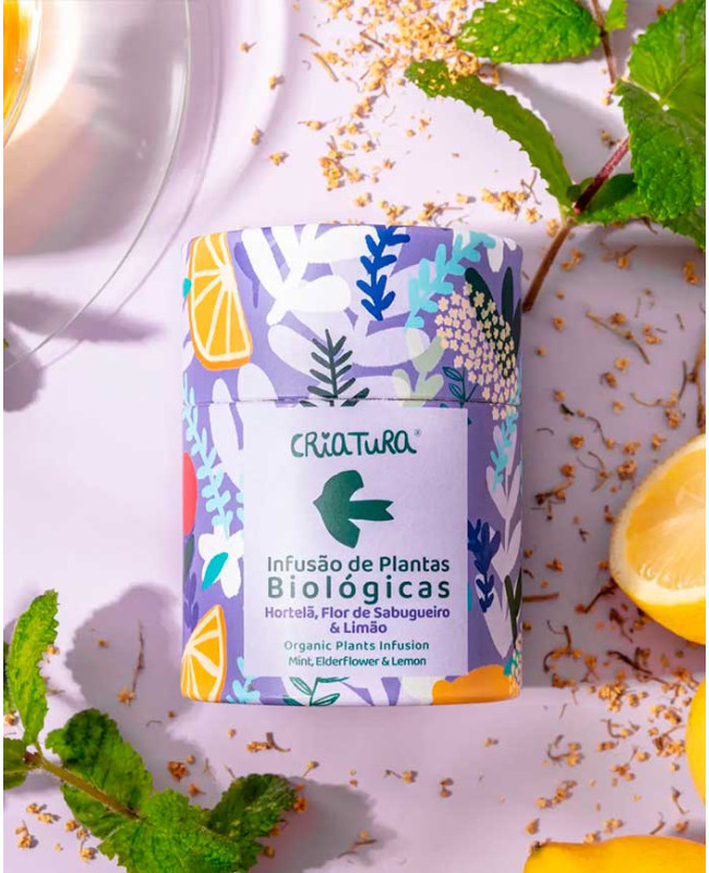 Organic-Infusion MINT, ELDERFLOWER AND LEMON