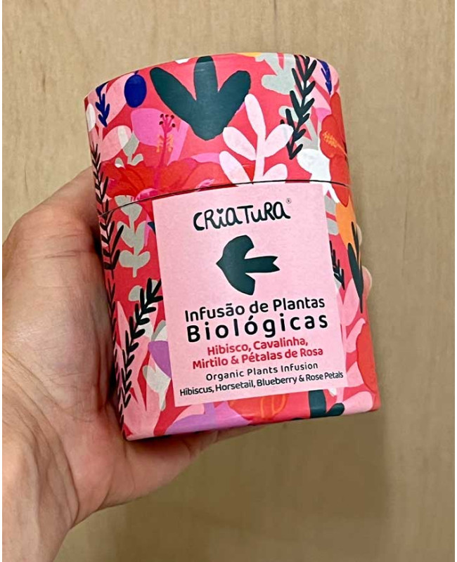 Organic-Infusion HIBISCUS, HORSETAIL, BLUEBERRY LEAVES AND ROSE PETALS