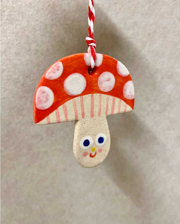 Hanging Ceramic MUSHROOM