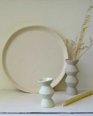 Kerzenständer/ Vase ZIG ZAG SMALL