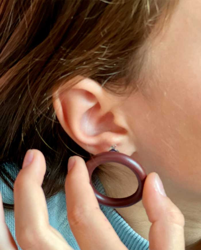 Earrings CURVA MINI