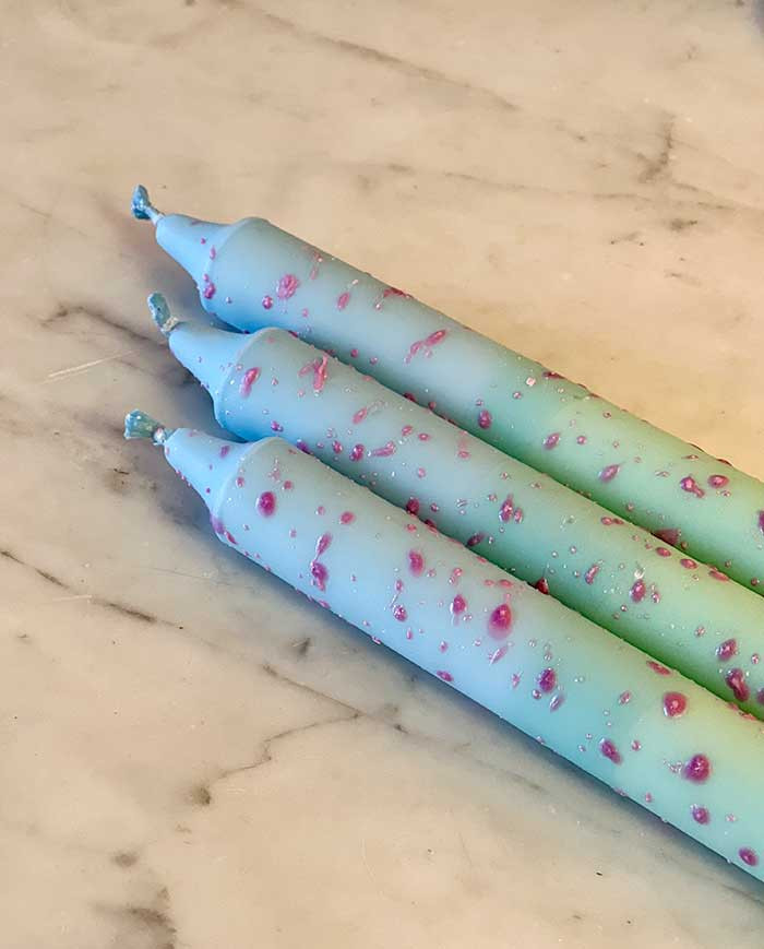 Taper Candle DIP DYE