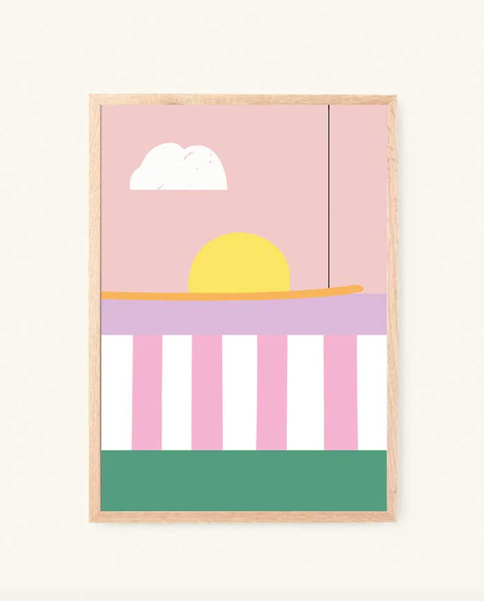 Poster DIN A3 SONNENAUFGANG