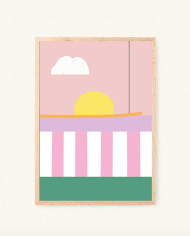 Poster DIN A3 SONNENAUFGANG