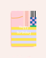 Postcard HAPPY BIRTHDAY