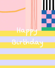 Postcard HAPPY BIRTHDAY