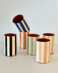Becher VERTICAL STRIPE