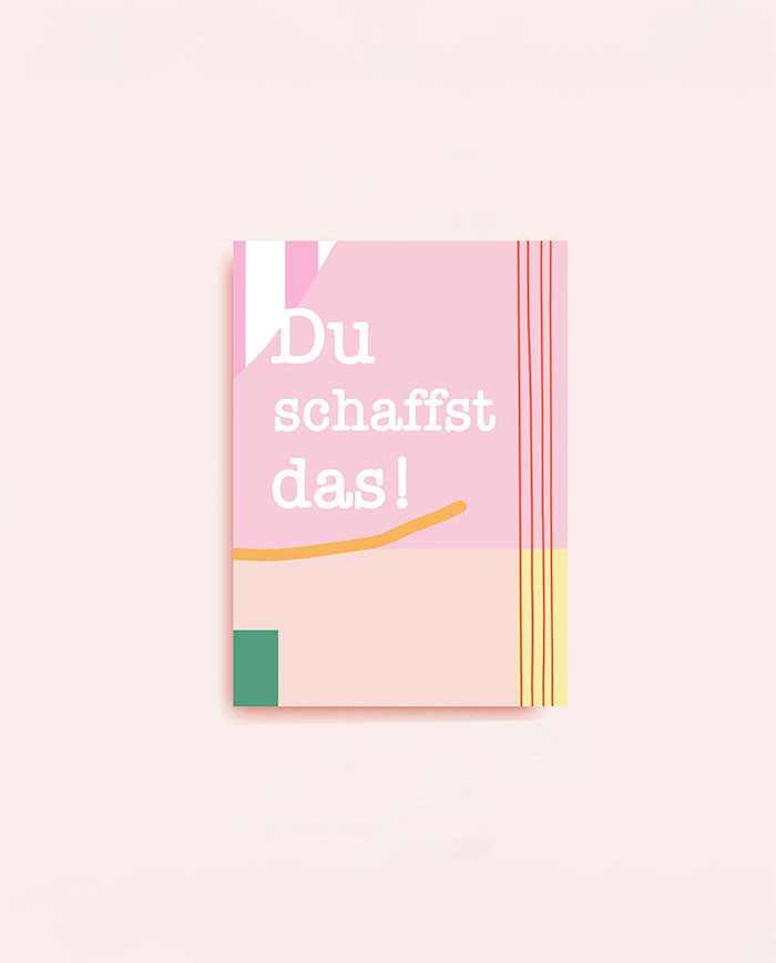 Postcard DU SCHAFFST DAS!