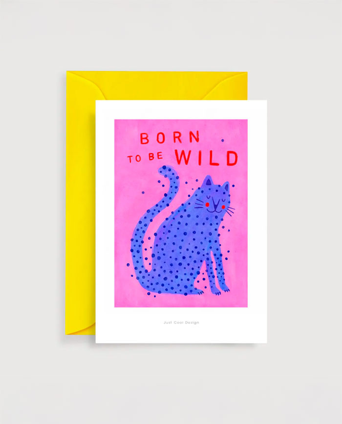Karte BORN TO BE WILD
