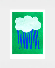 Art Print WOLKEN UND REGEN