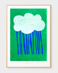 Art Print WOLKEN UND REGEN