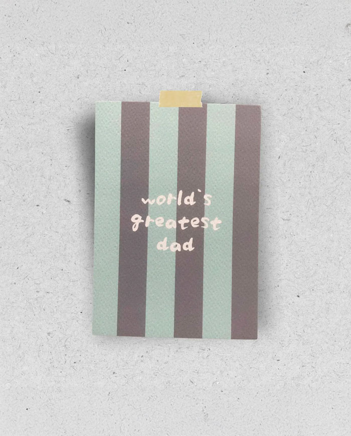 Postcard WORLD'S GREATEST DAD