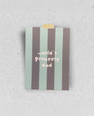 Postcard WORLD'S GREATEST DAD