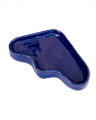 Tablett TRIANGLE BLAU GESPRENKELT