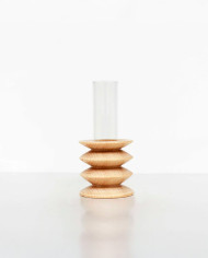 Wooden Table Vase SHORT N°2