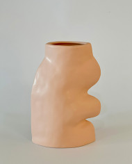 Vase FLUXO LARGE PINK