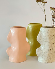 Vase FLUXO MEDIUM PINK