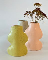 Vase FLUXO SMALL PINK