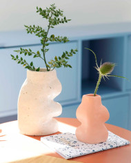 Vase FLUXO SMALL PINK