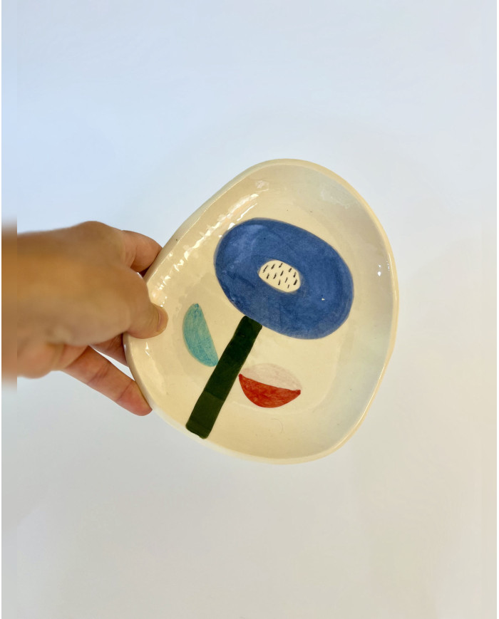 Plate EGG FLOWER