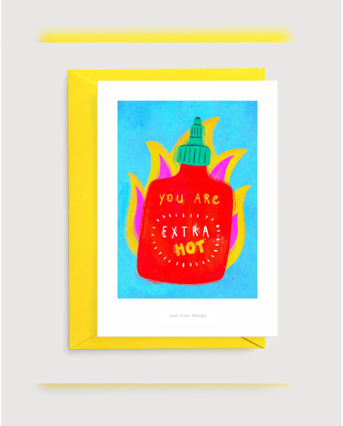 Card YOU  ARE EXTRA HOT