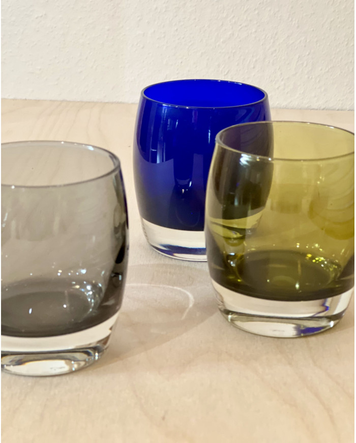 Glass und Tealightholder ATLAS