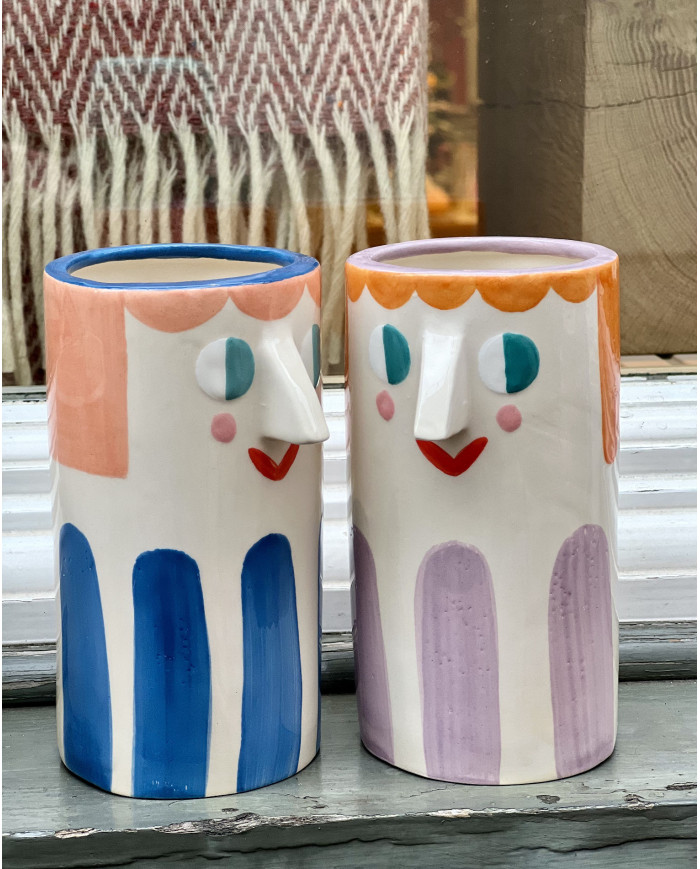 Vase/ Blumentopf FRIENDLY FACE